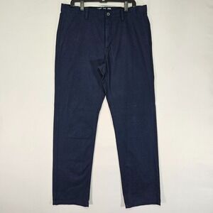 Old Navy Men's Chino Pants Navy Blue Loose Fit Soft Washed 36x36 NEW W/O Tag